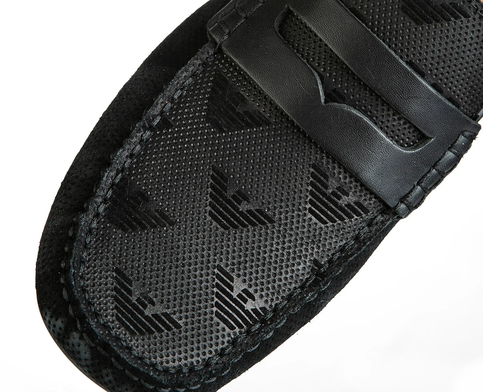 8814 Emporio Armani Loafers / Black