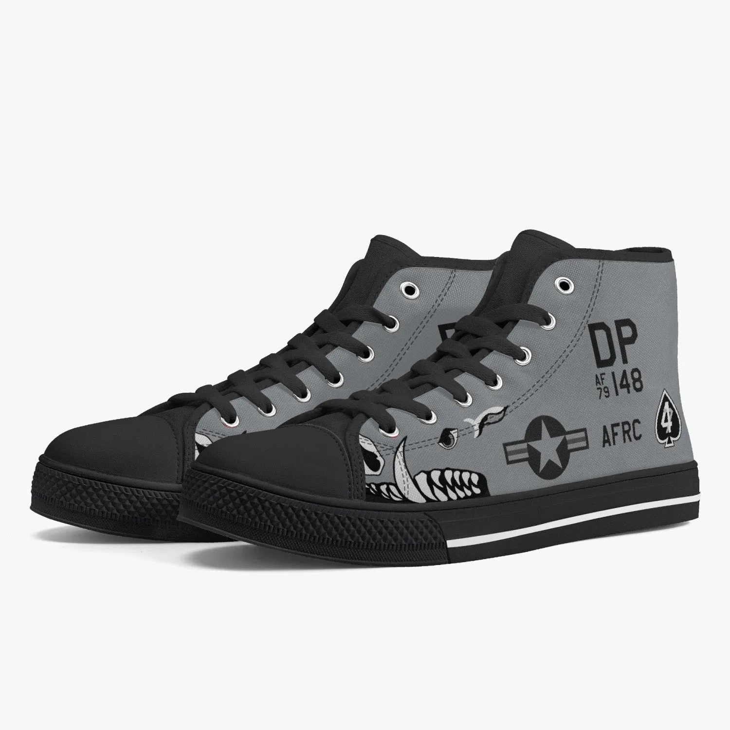 A-10 "Dogpatchers" High Top Canvas Shoes