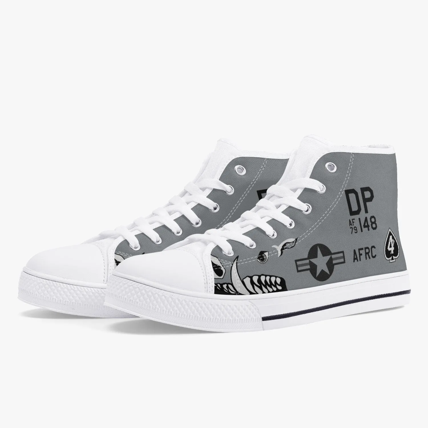 A-10 "Dogpatchers" High Top Canvas Shoes