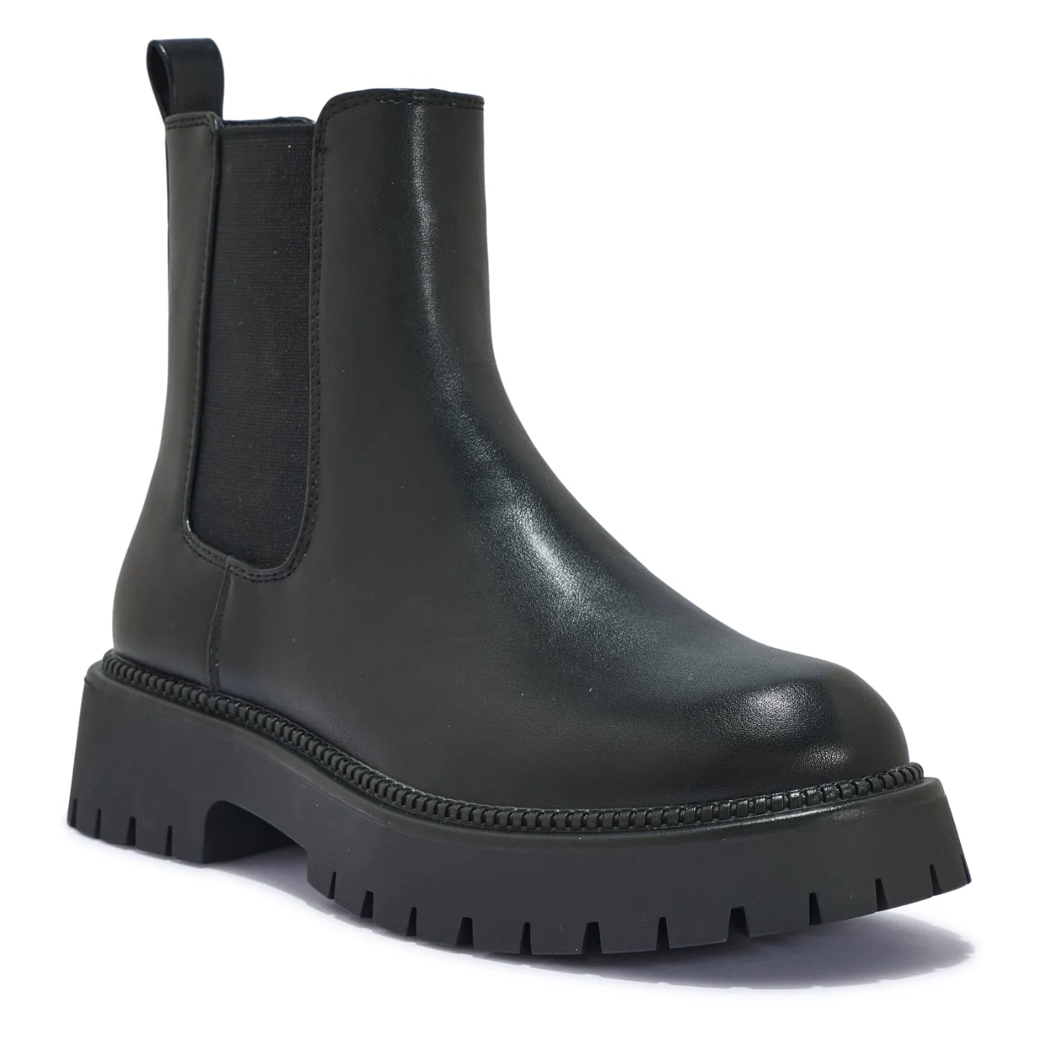 ARIEL1 - CASUAL CHUNKY CHELSEA BOOT