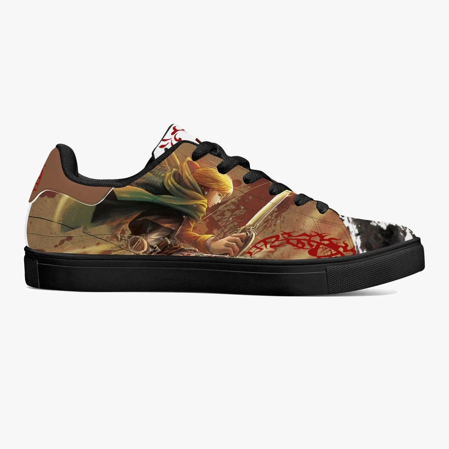Attack On Titan Hange Zoe Skate Anime Shoes