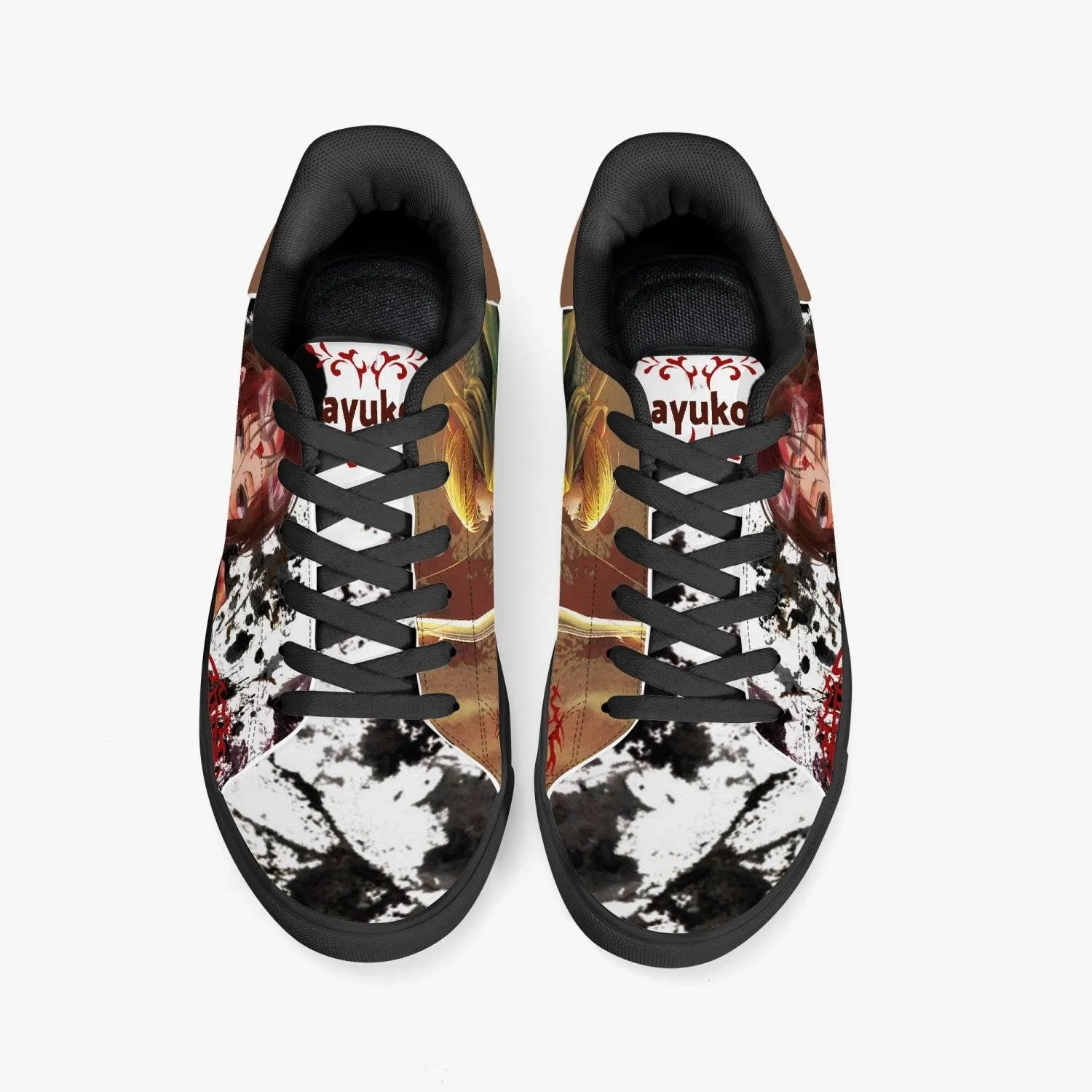 Attack On Titan Hange Zoe Skate Anime Shoes
