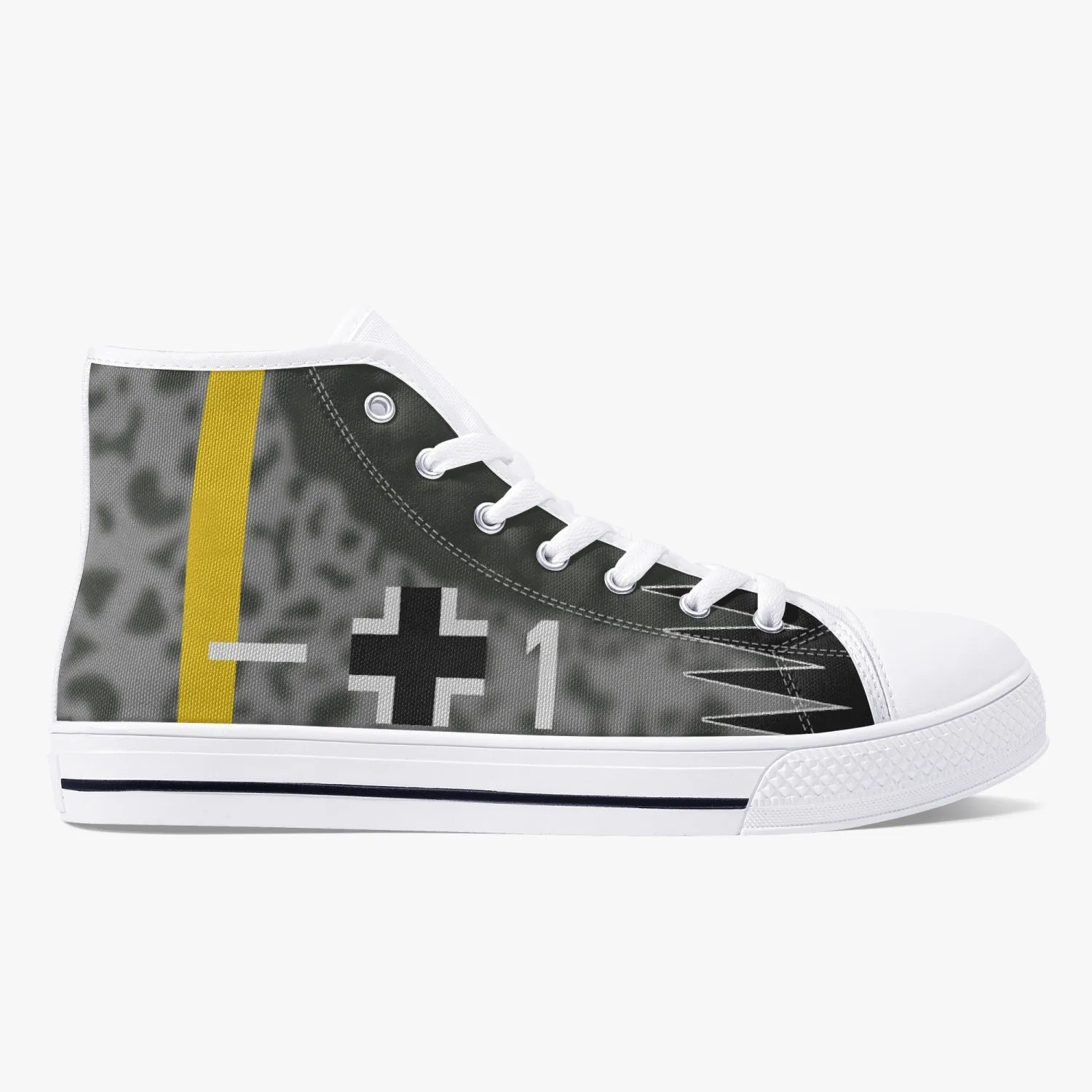 Bf-109 "Karaya 1" High Top Canvas Shoes