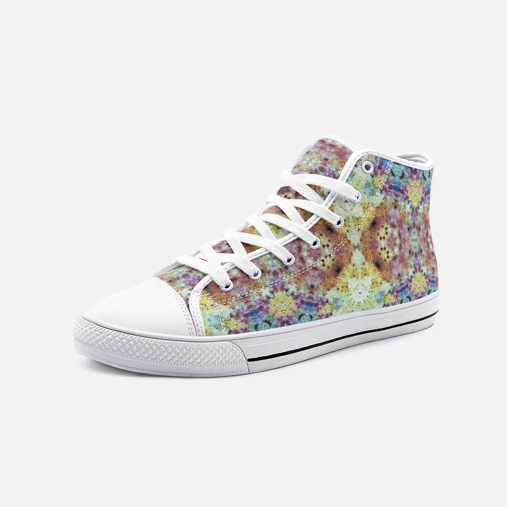 Conscious Psychedelic Canvas High-Tops
