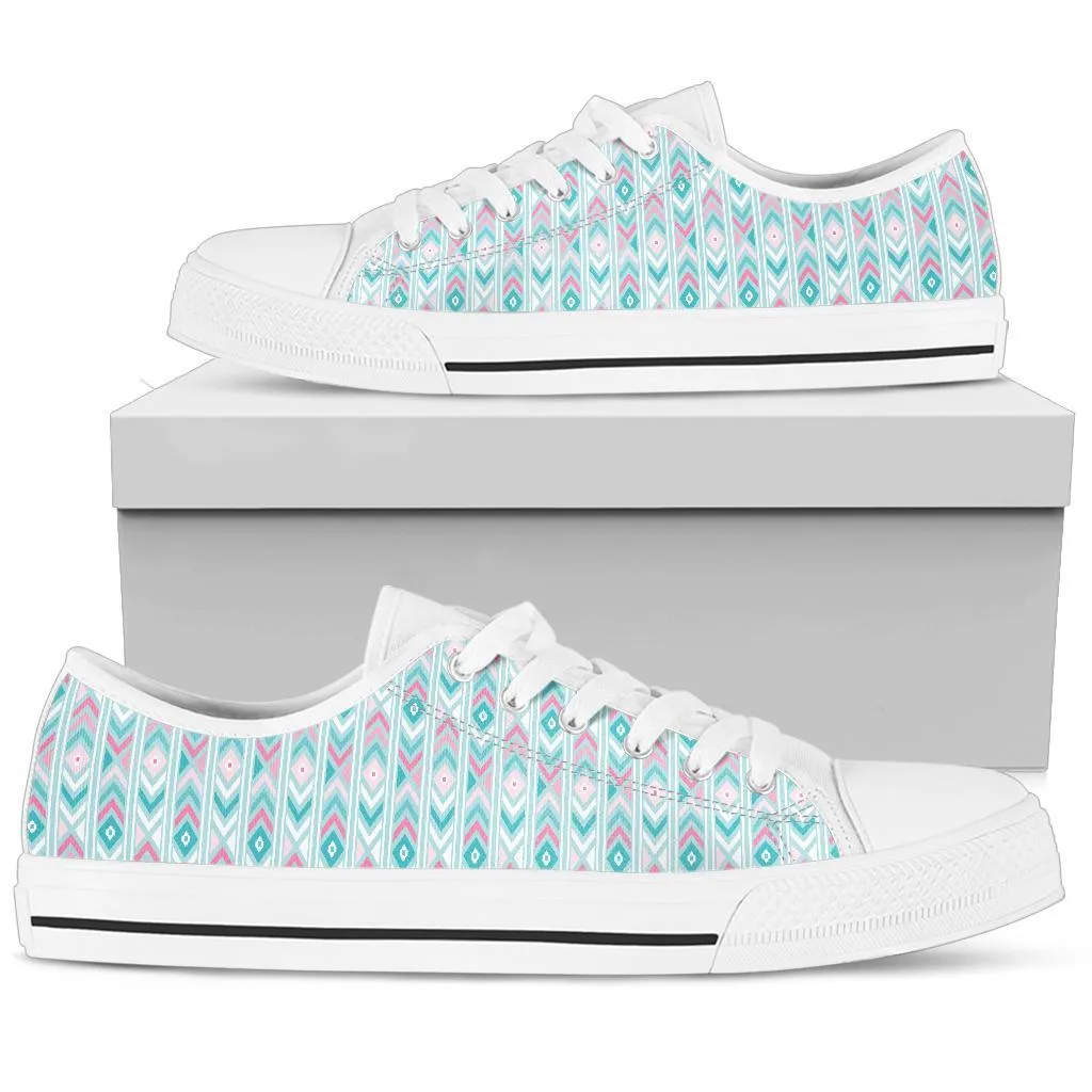 Custom Sneakers-Aztec Design 112