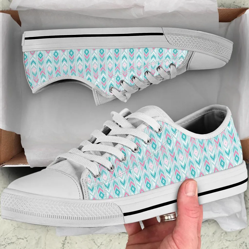 Custom Sneakers-Aztec Design 112