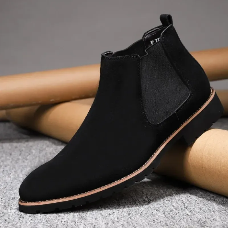 Helstan - Duurzame Chelsea Boots Heren met Profielzool