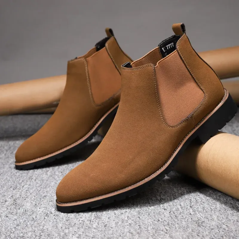 Helstan - Duurzame Chelsea Boots Heren met Profielzool