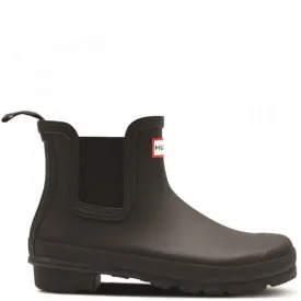Hunter Women's Original Chelsea Boot in Black