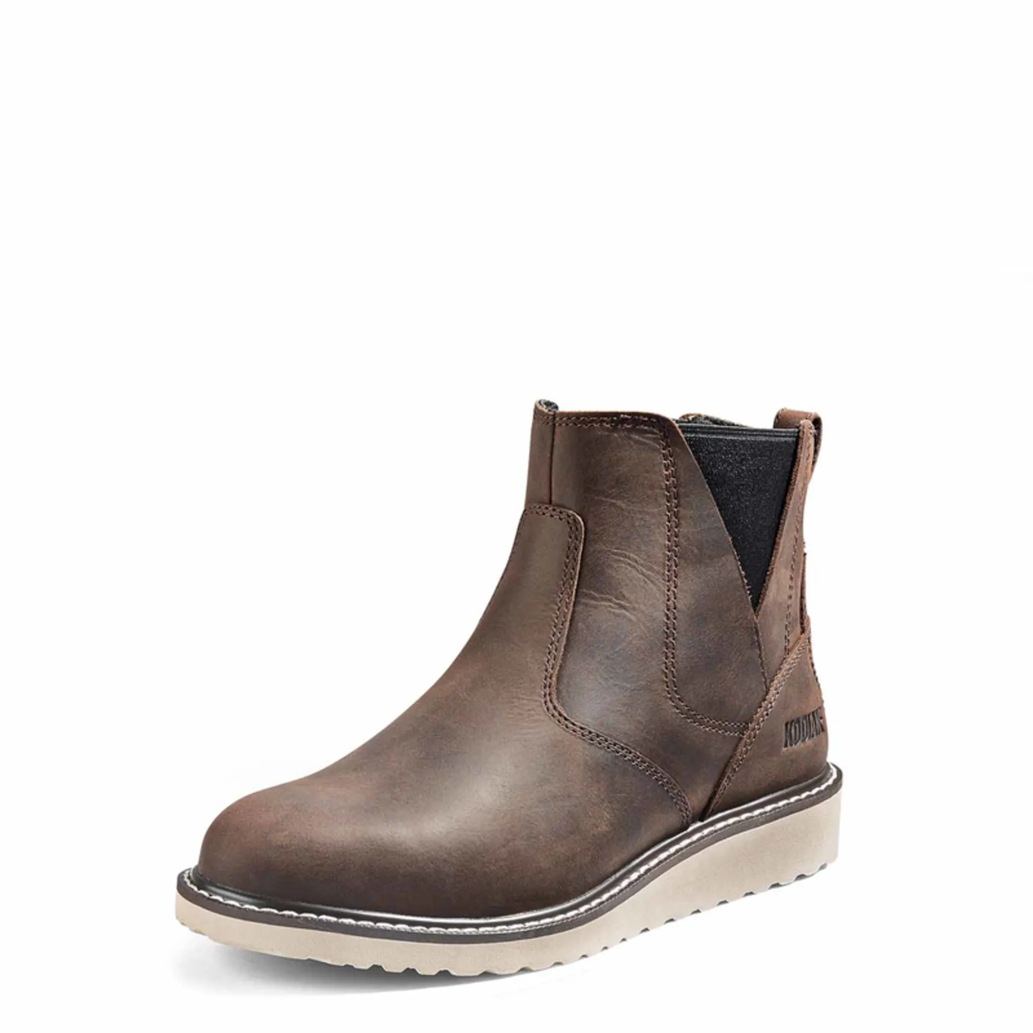 Kodiak Women's Whitton Chelsea Safety Work Boots – Waterproof Leather, Composite Toe & Plate, Slip-Resistant, Eco-Friendly | Sizes 5-11