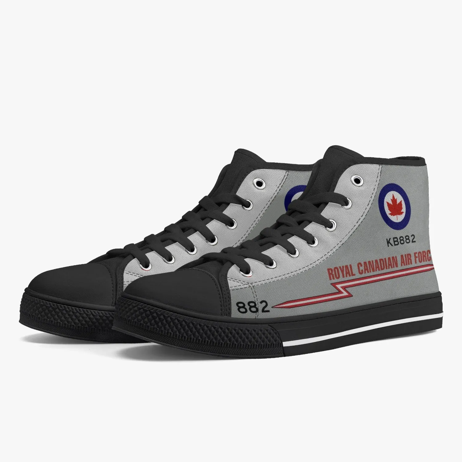 Lancaster KB882 High Top Canvas Shoes