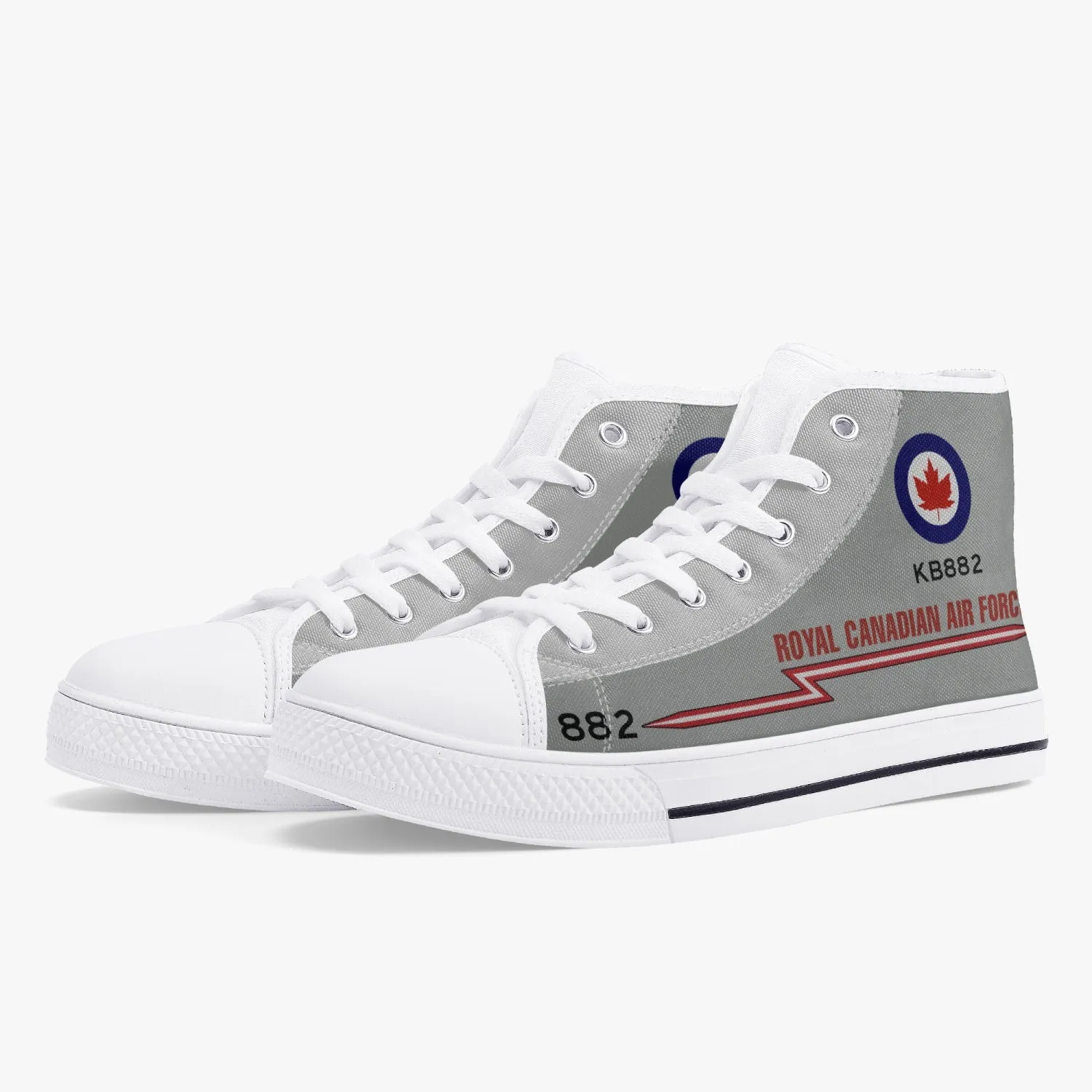 Lancaster KB882 High Top Canvas Shoes