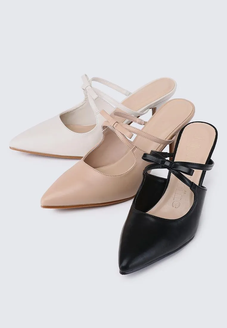 Levia Comfy Heels In Black