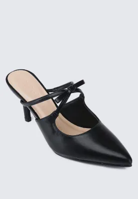 Levia Comfy Heels In Black