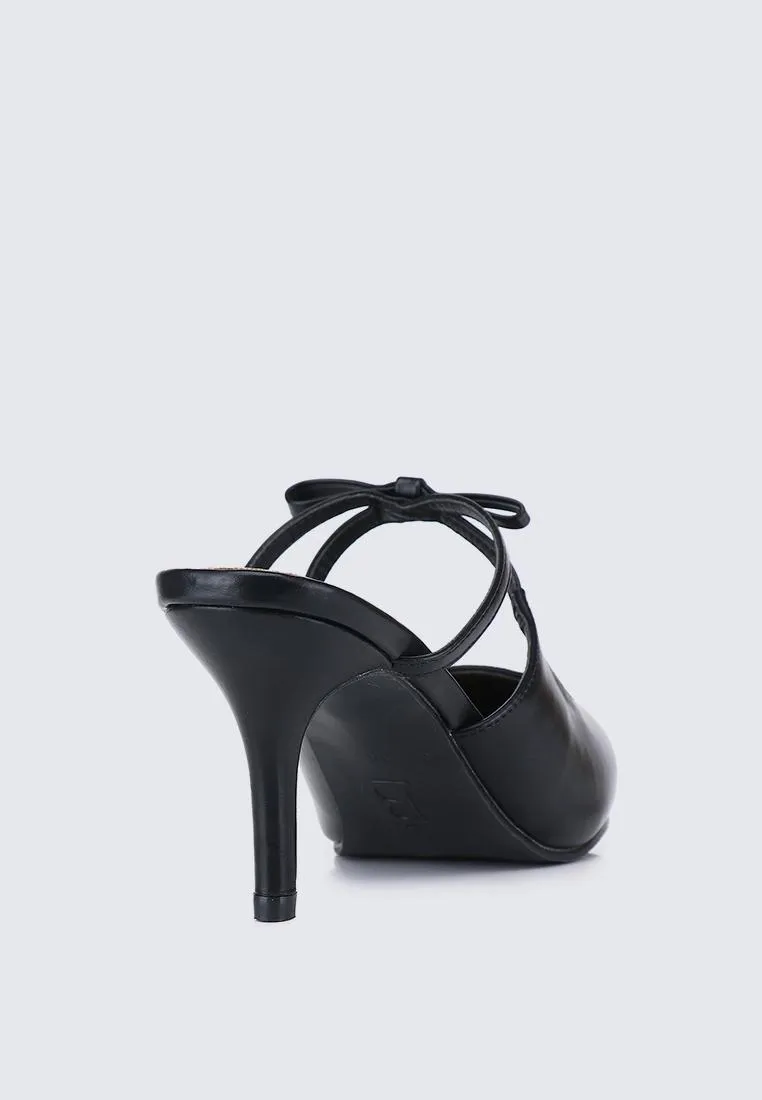 Levia Comfy Heels In Black
