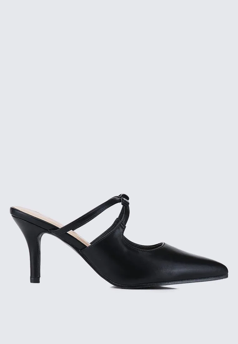 Levia Comfy Heels In Black