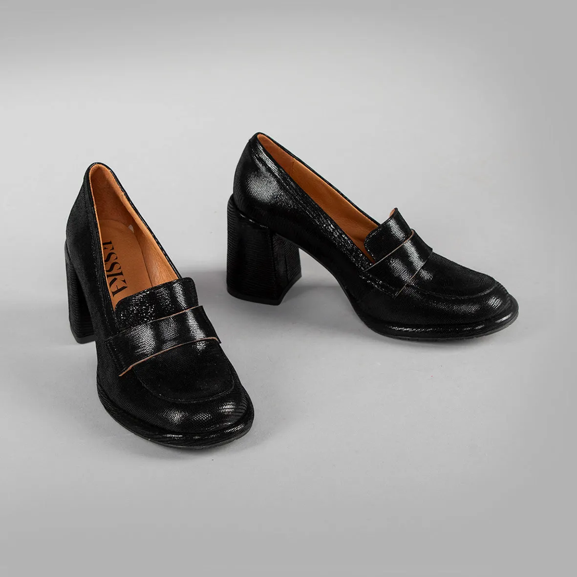 Mandy Black Metallic