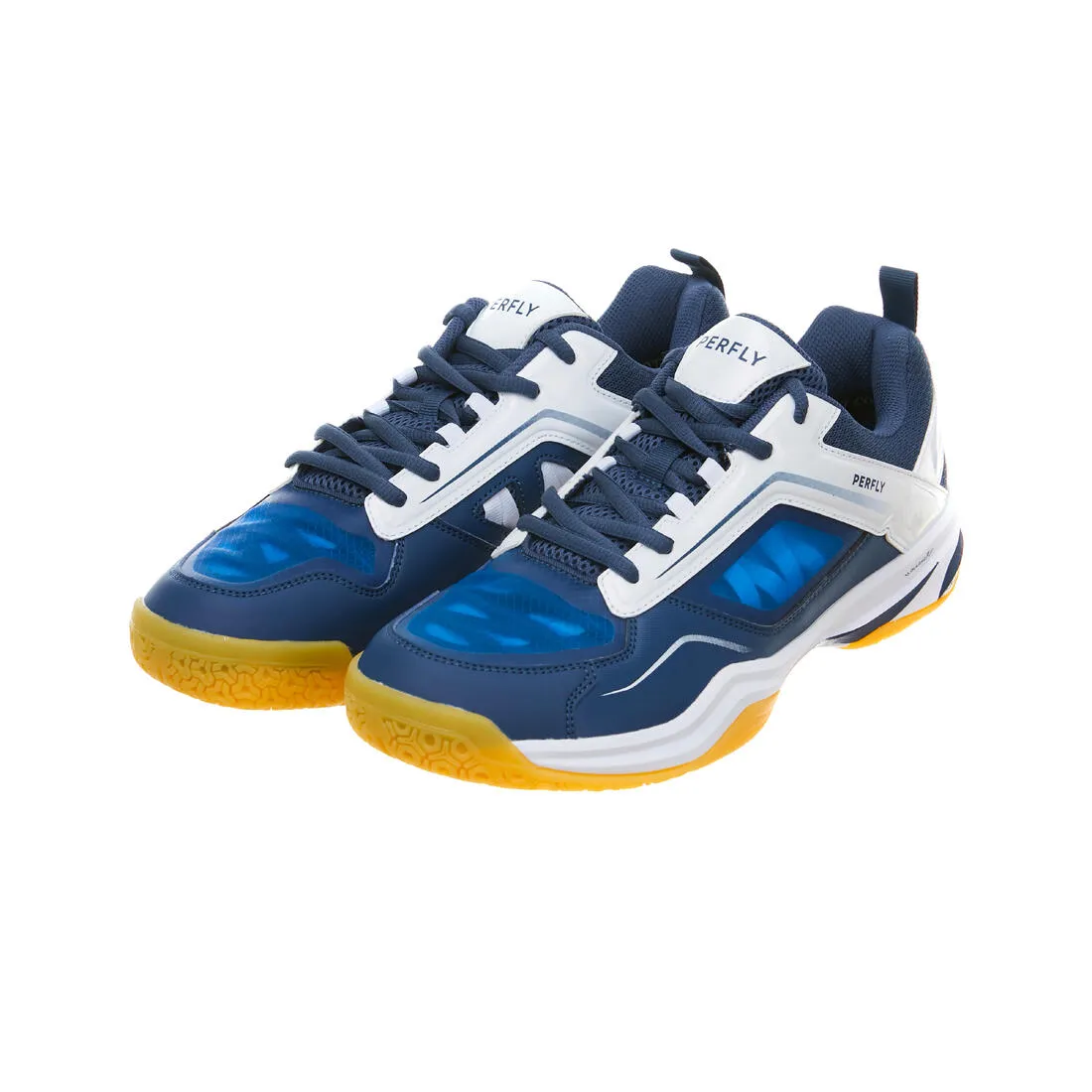 Men Badminton Shoes BS 560 Lite Whale Grey