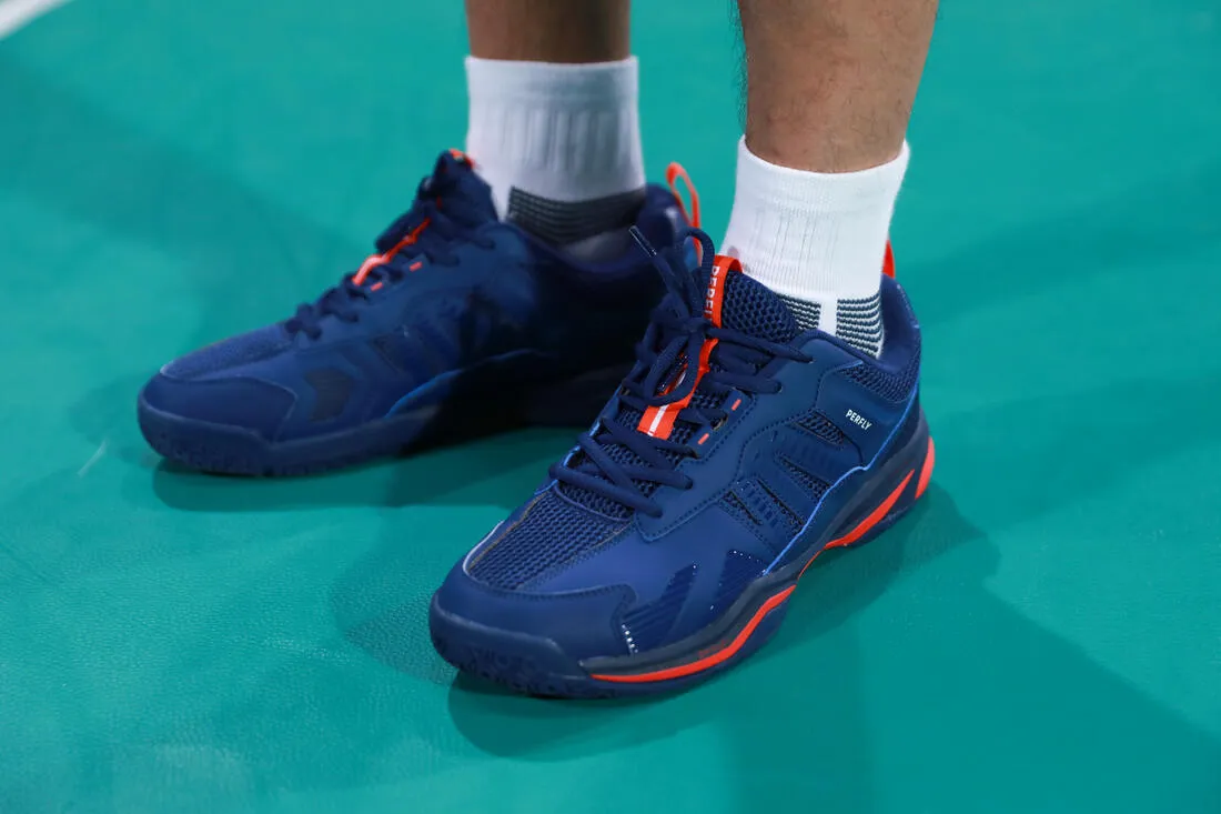 MEN BADMINTON SHOES BS PERFORM 590 NAVY BLUE