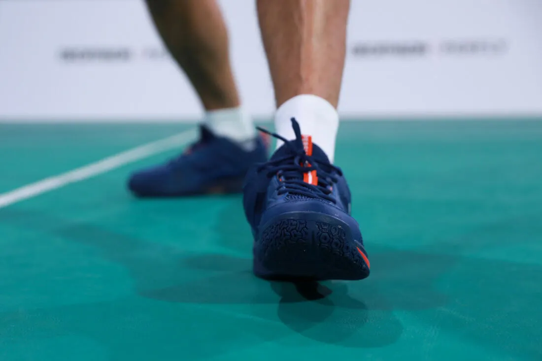 MEN BADMINTON SHOES BS PERFORM 590 NAVY BLUE
