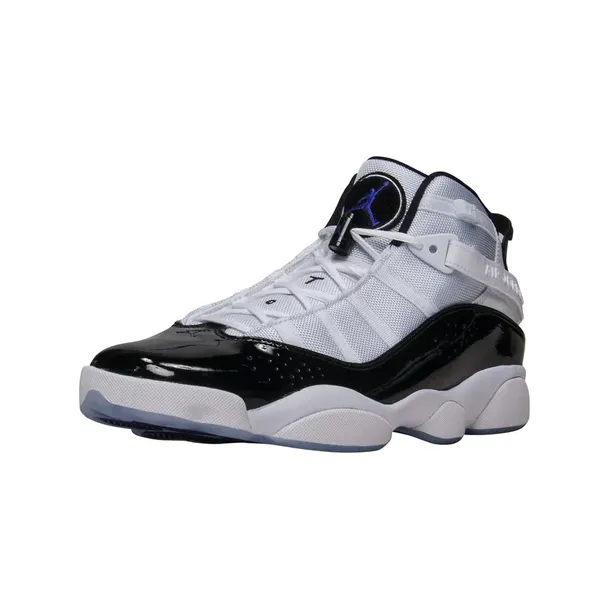 Nike Men's Jordan 6 Rings Shoes - White / Black / Dark Concorde Blue