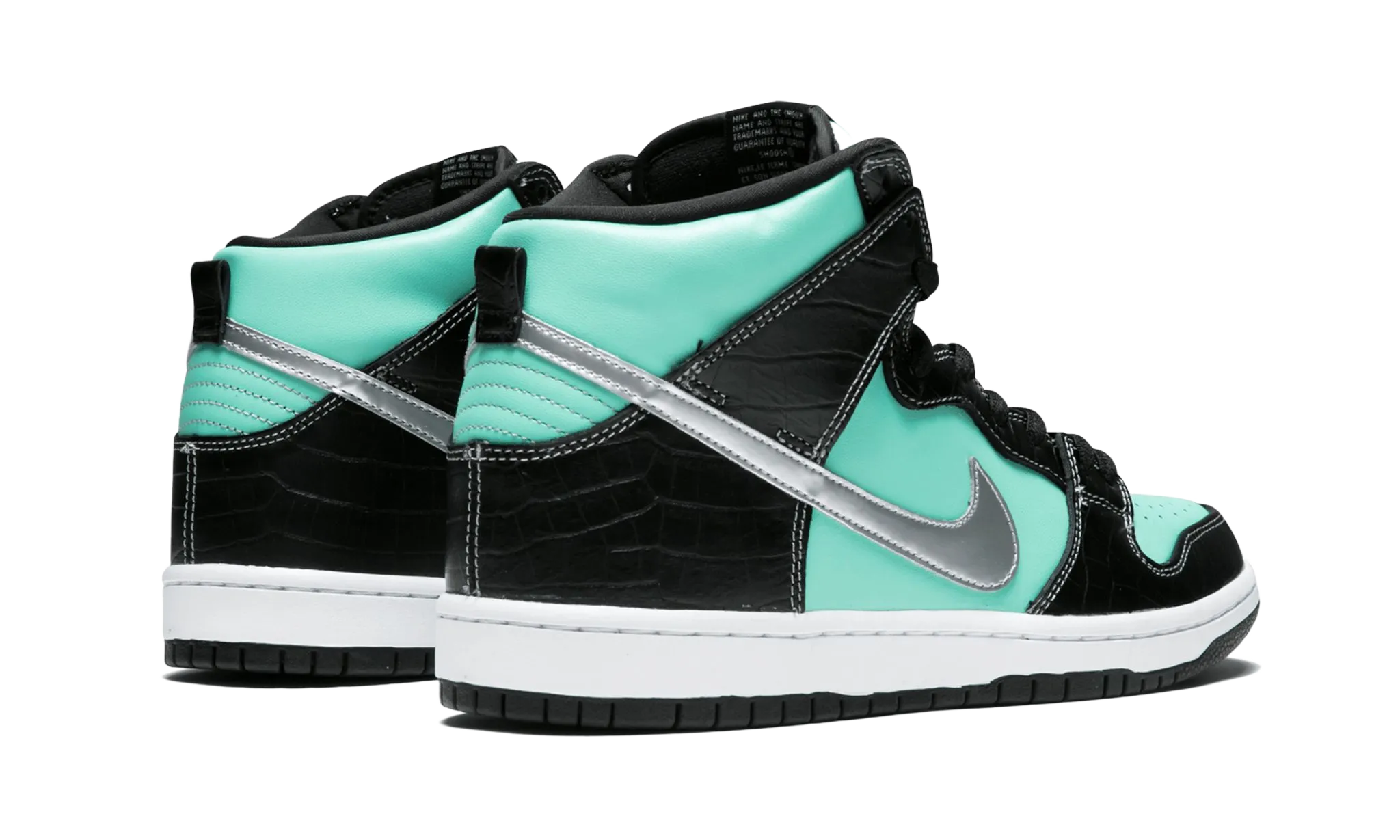 Nike SB Dunk High Diamond Supply Co. Aqua Blue