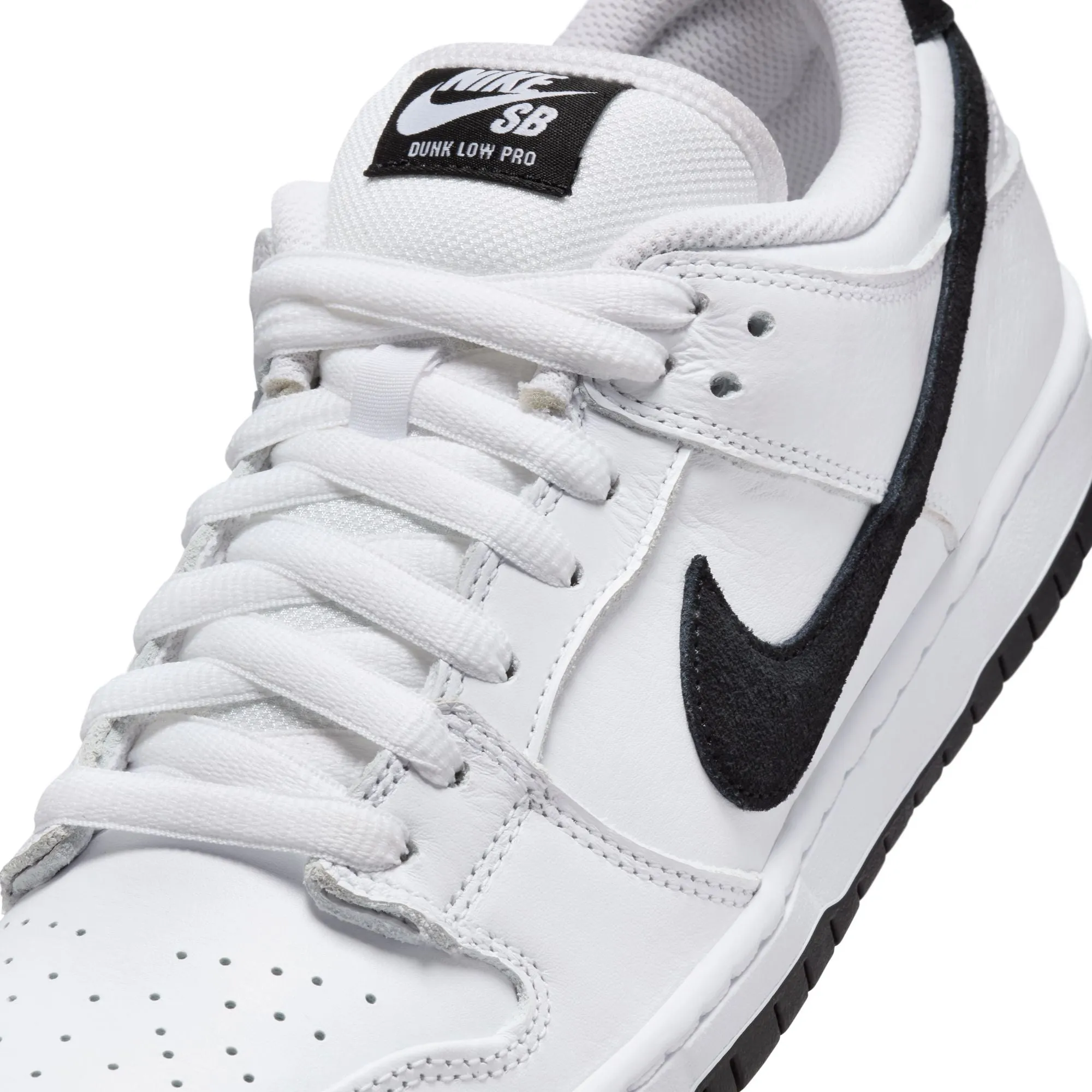 Nike SB Dunk Low Pro ISO - White/Black-White-Black