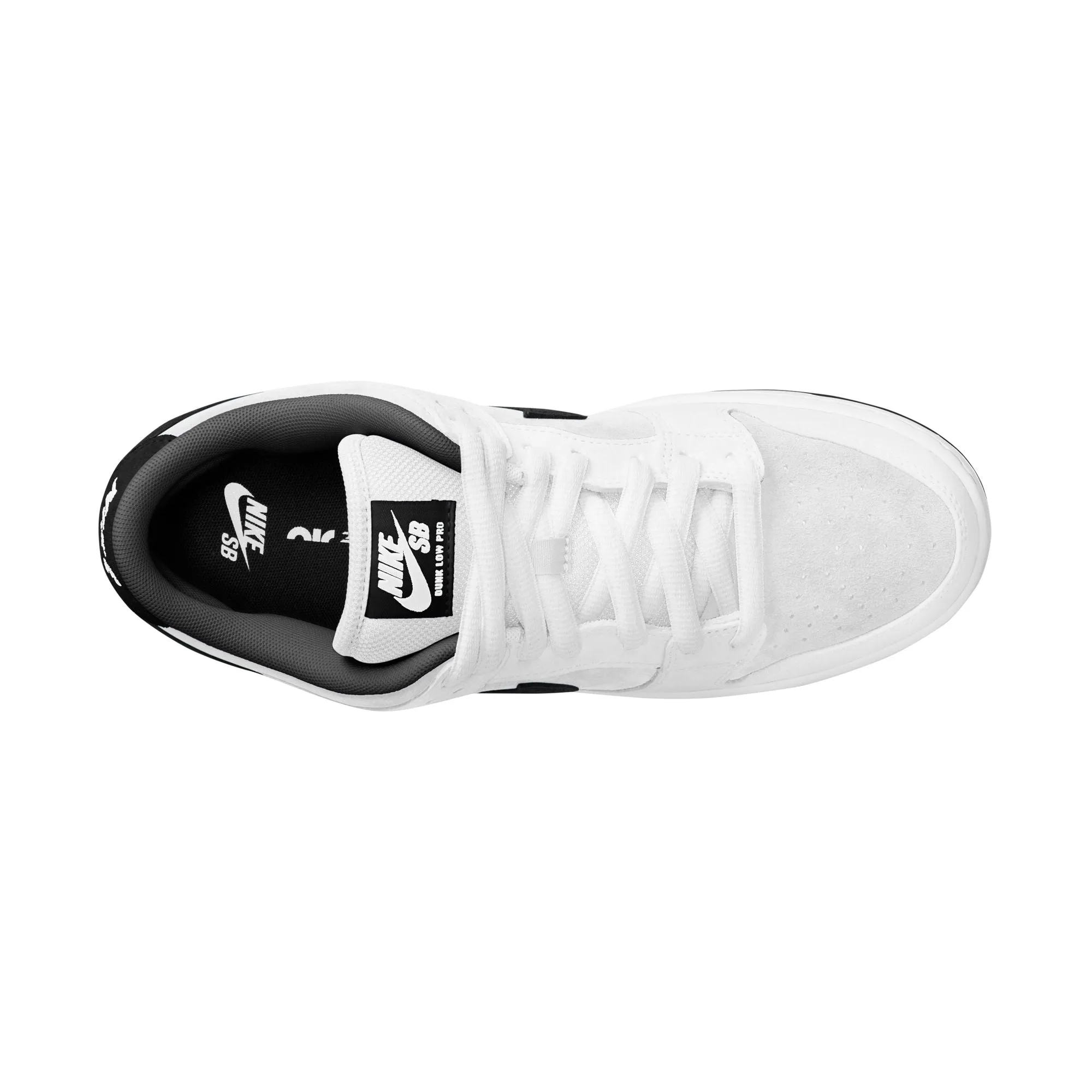 Nike SB Dunk Low Pro ISO - White/Black-White-Black