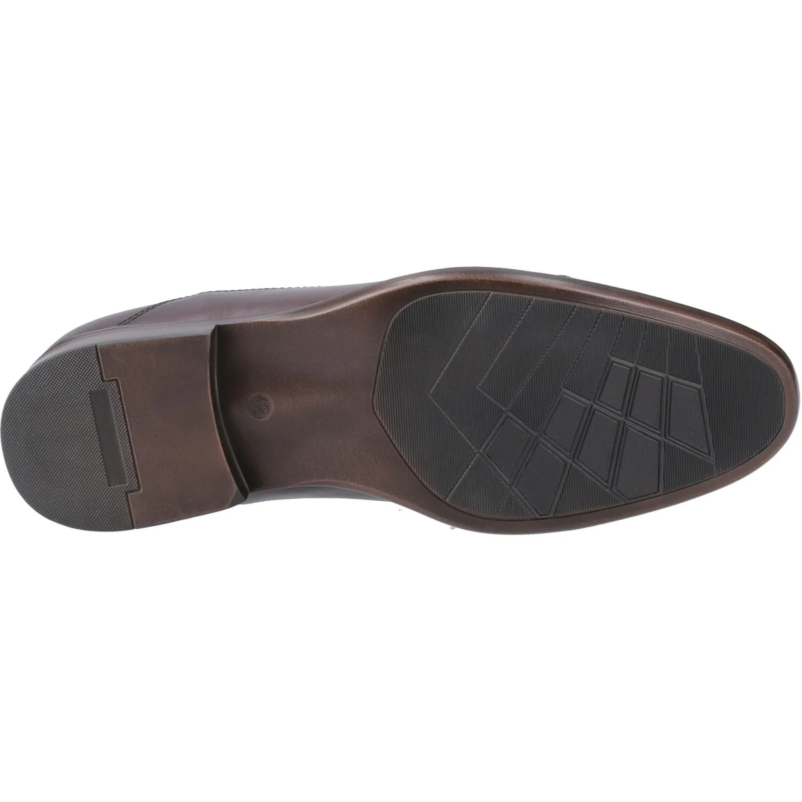 Pod Ralph Leather Men's Chestnut Oxford Shoes