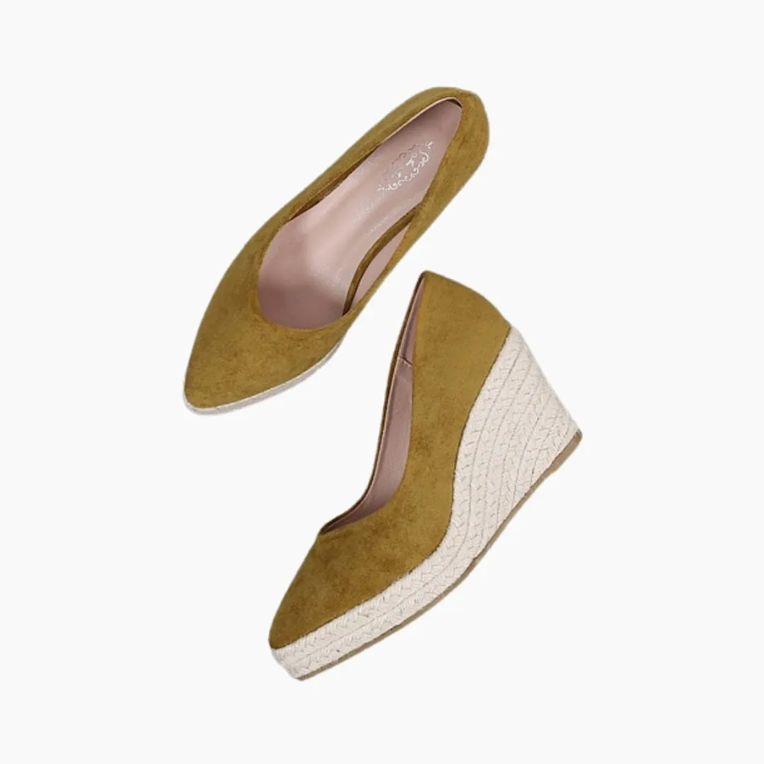 Pointed-Toe, Pumps : Comfortable Heels