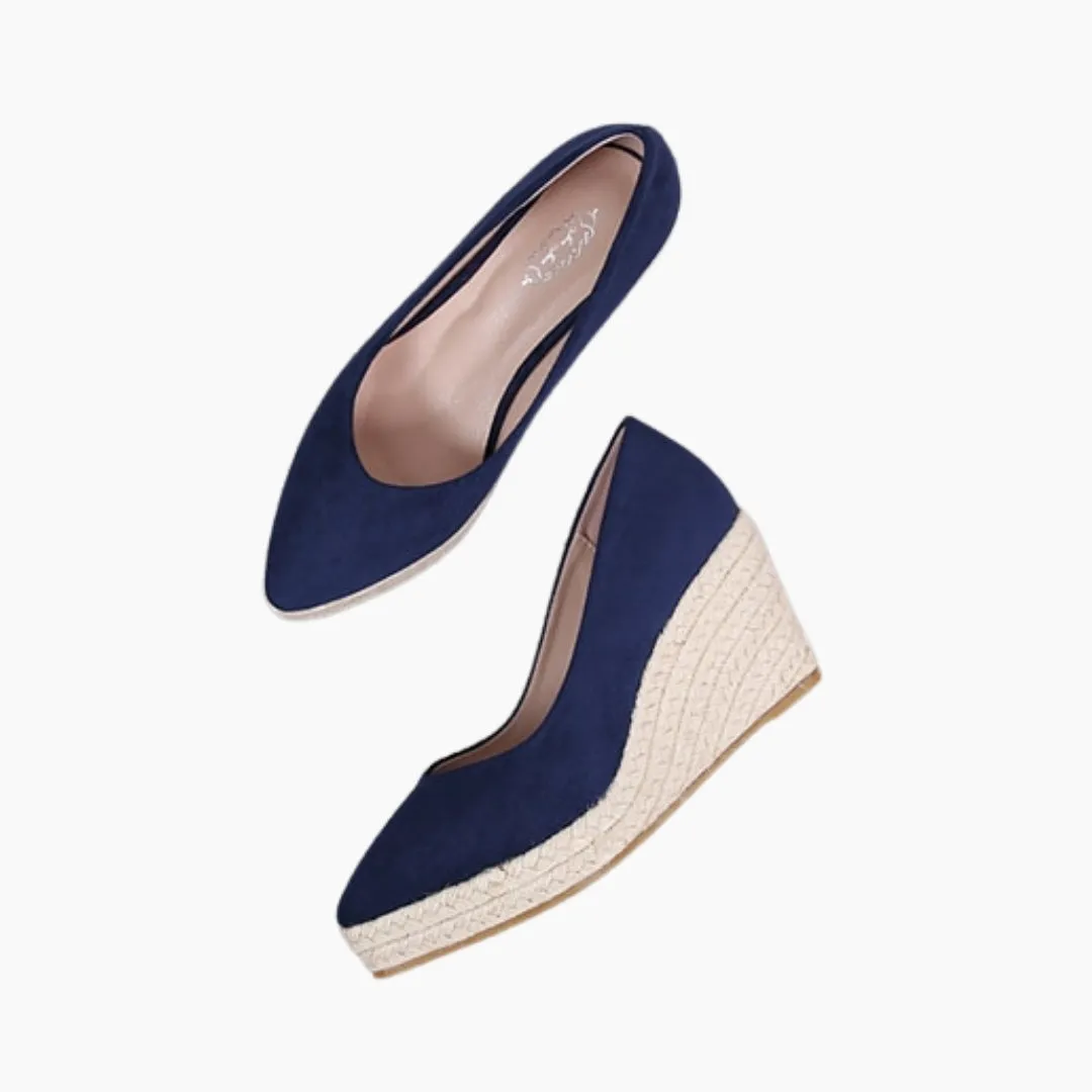 Pointed-Toe, Pumps : Comfortable Heels