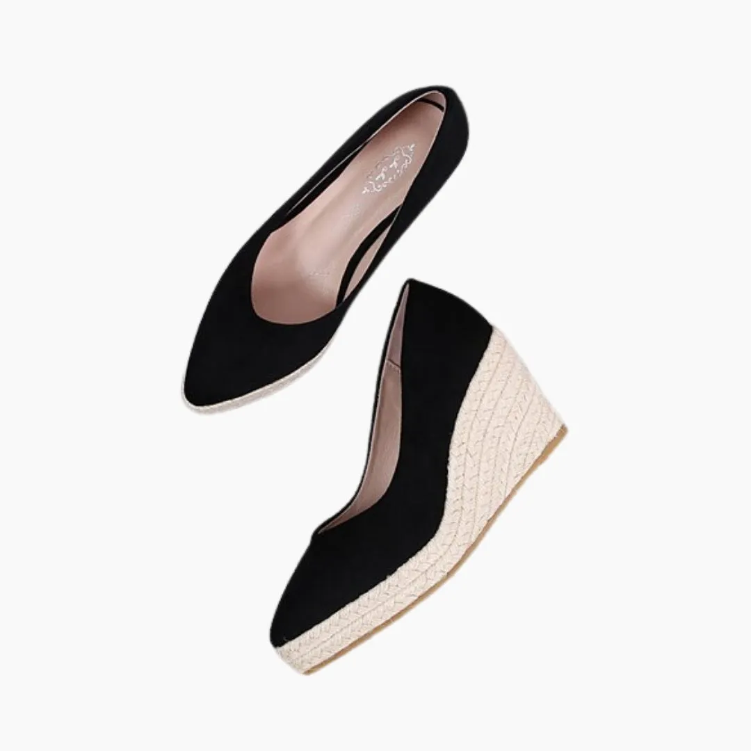 Pointed-Toe, Pumps : Comfortable Heels
