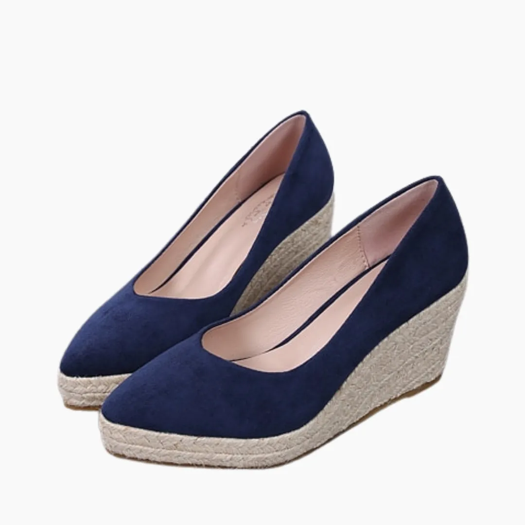 Pointed-Toe, Pumps : Comfortable Heels