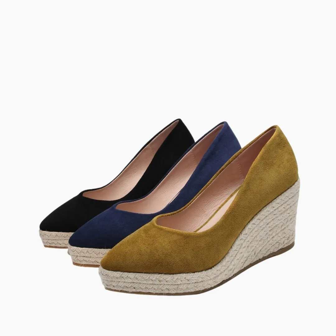 Pointed-Toe, Pumps : Comfortable Heels