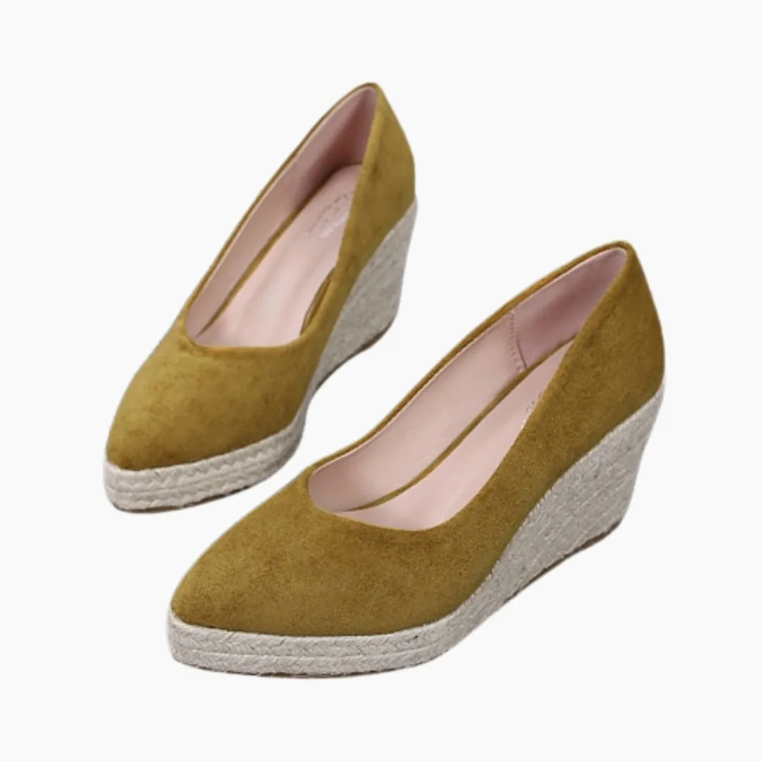 Pointed-Toe, Pumps : Comfortable Heels