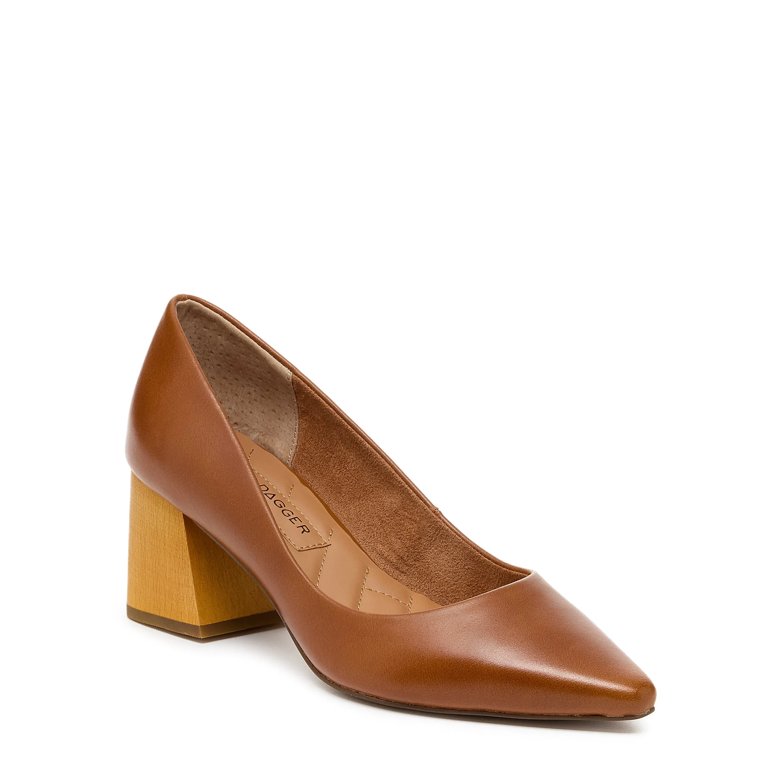 Pump Fox Leather Heels