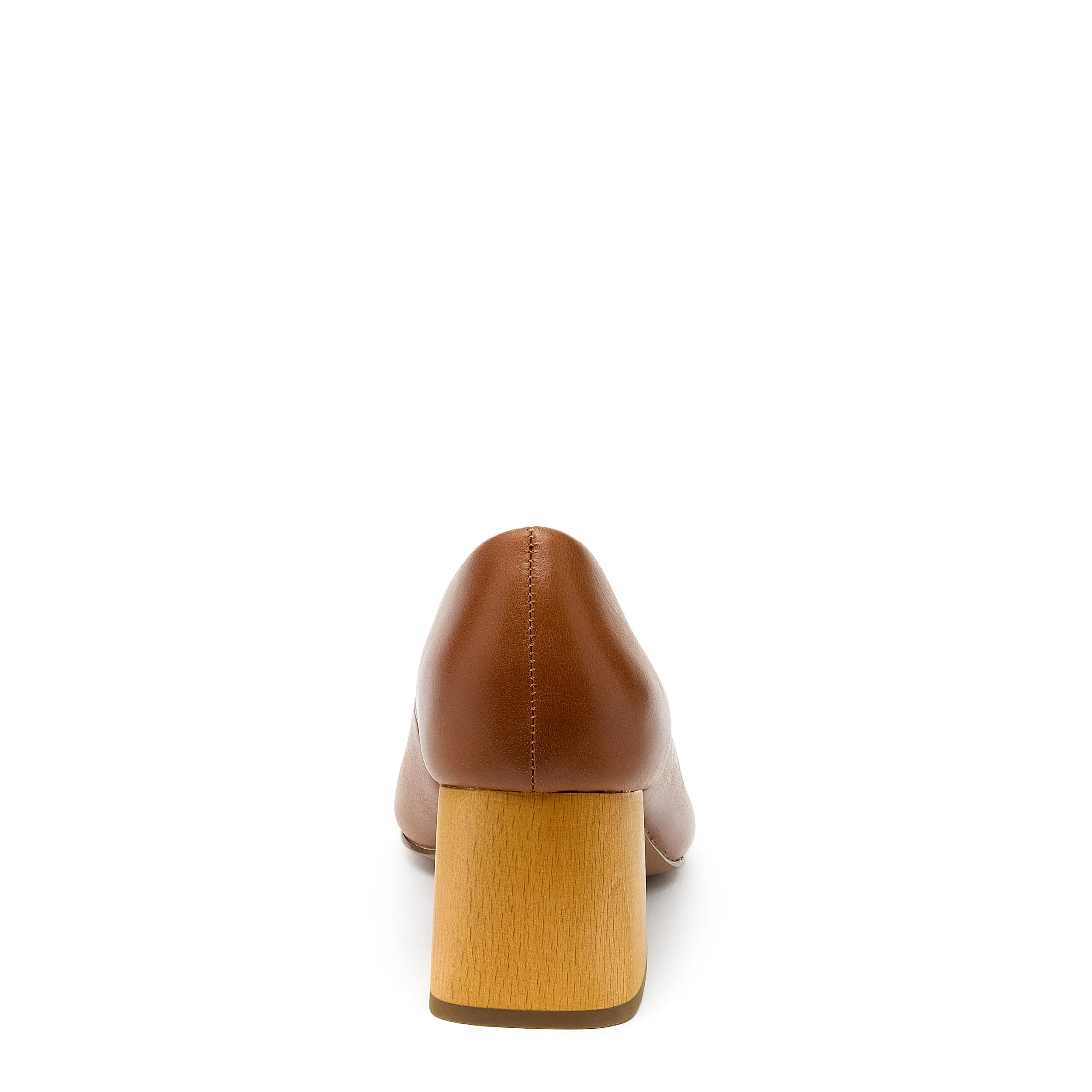 Pump Fox Leather Heels