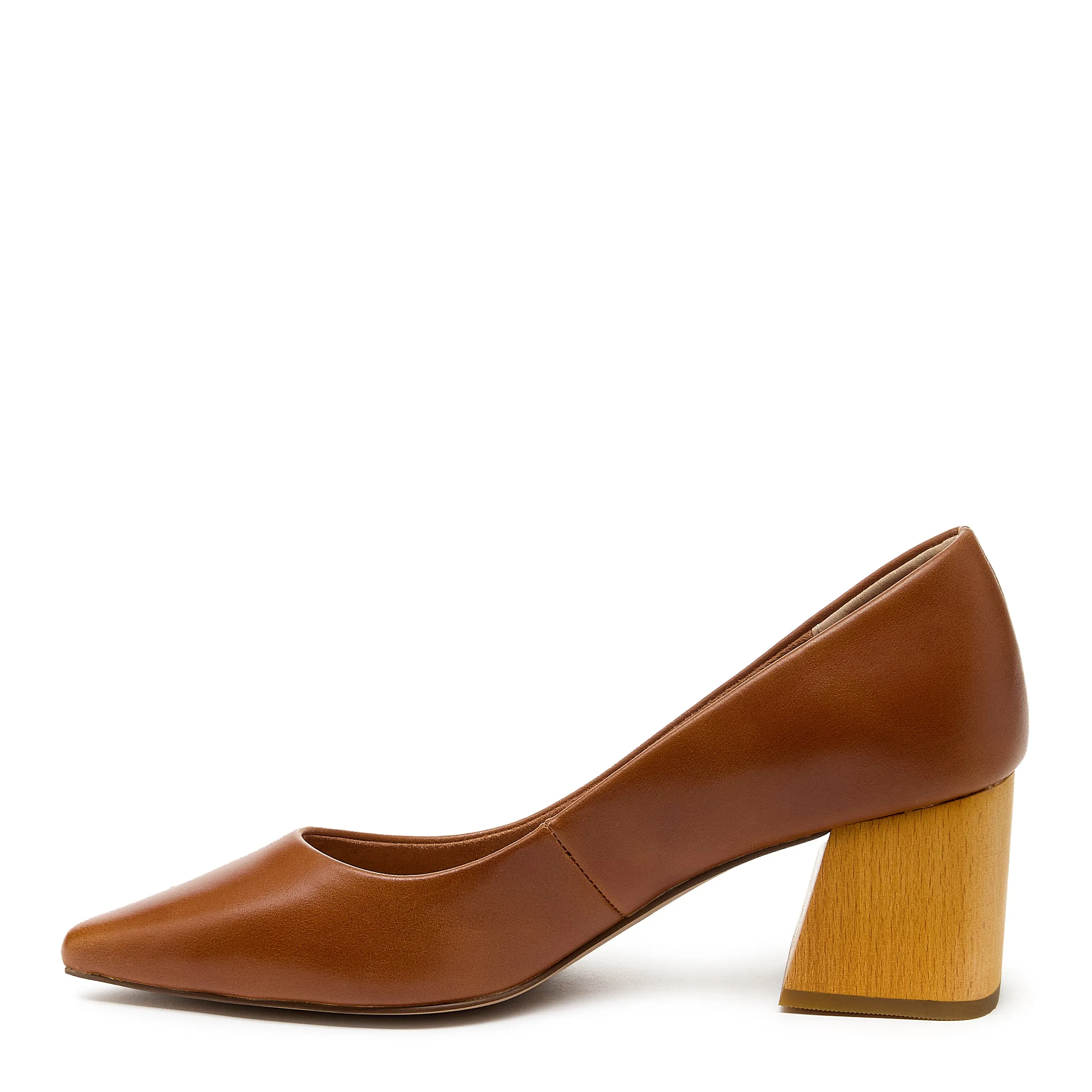 Pump Fox Leather Heels