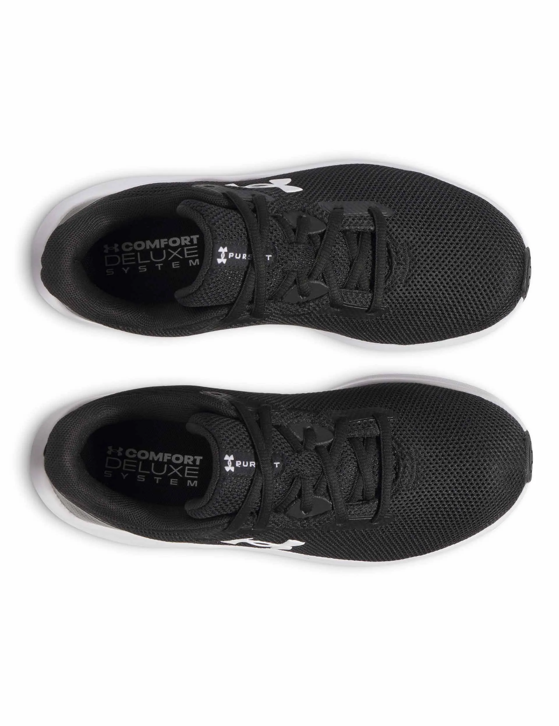 Pursuit 4 Running Shoes - Black/White