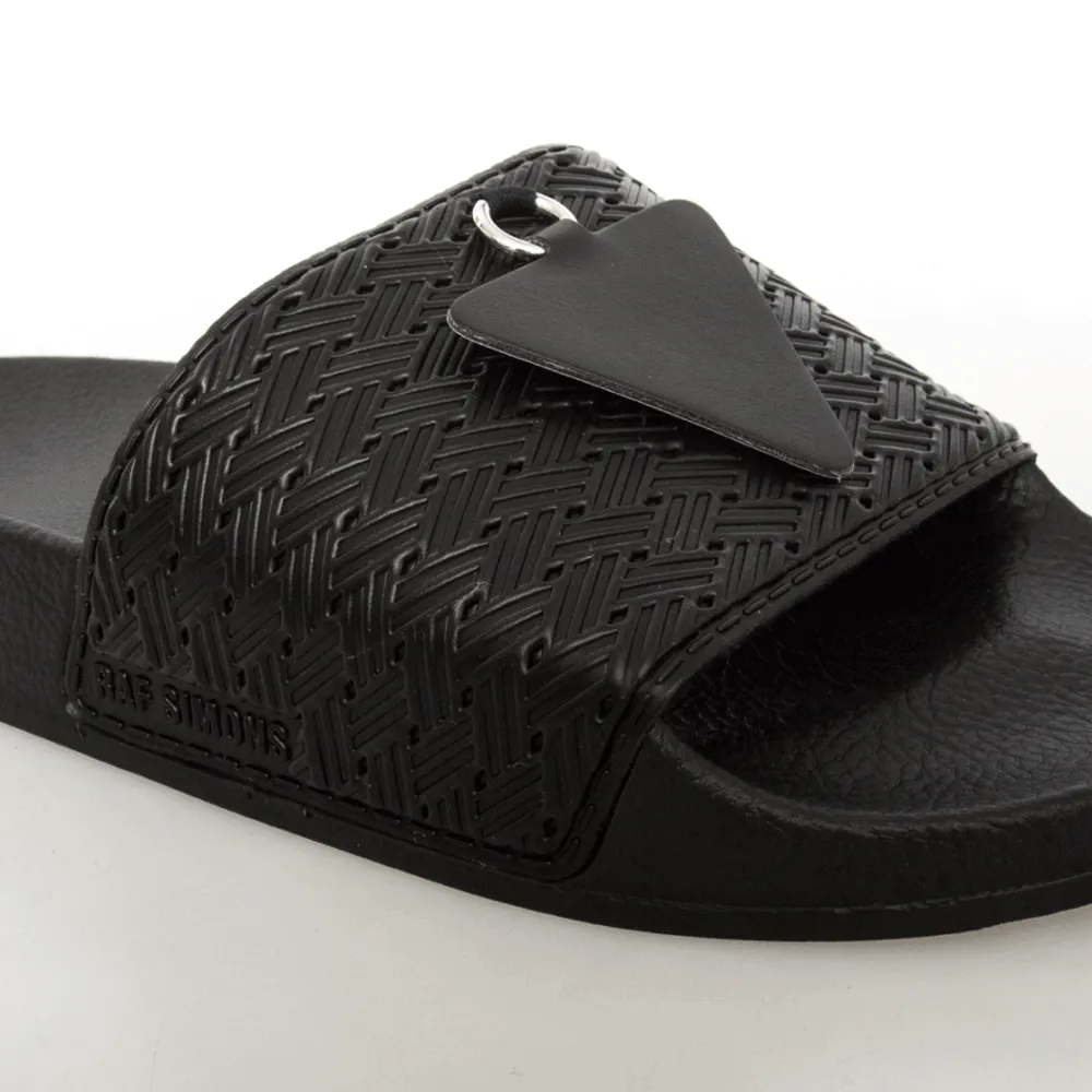 Raf Simons x Adidas Pendant Adilet Sliders Black