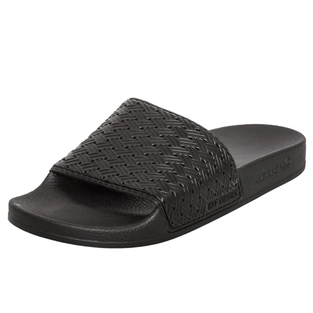 Raf Simons x Adidas Pendant Adilet Sliders Black