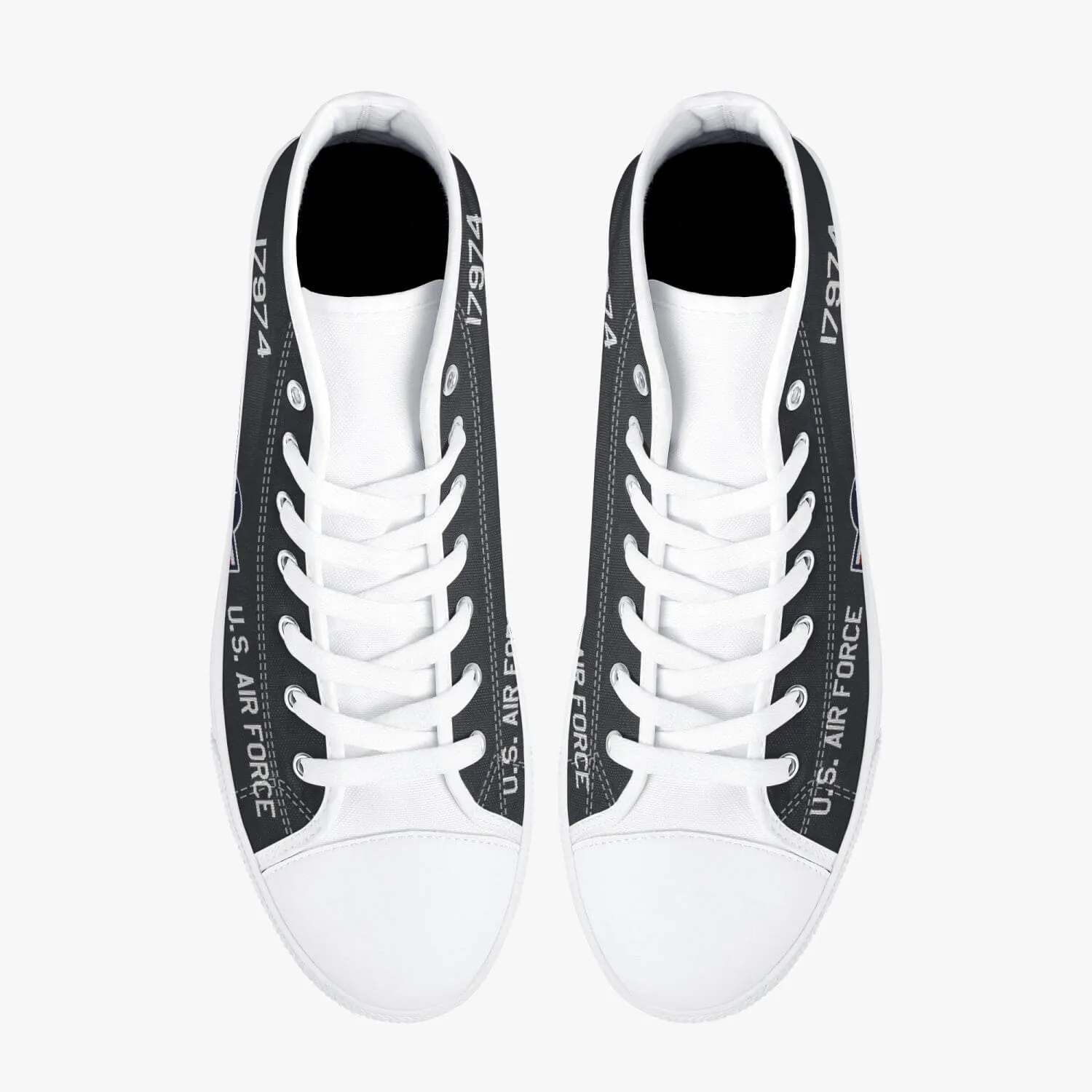 SR-71 "Blackbird" (61-7974) High Top Canvas Shoes