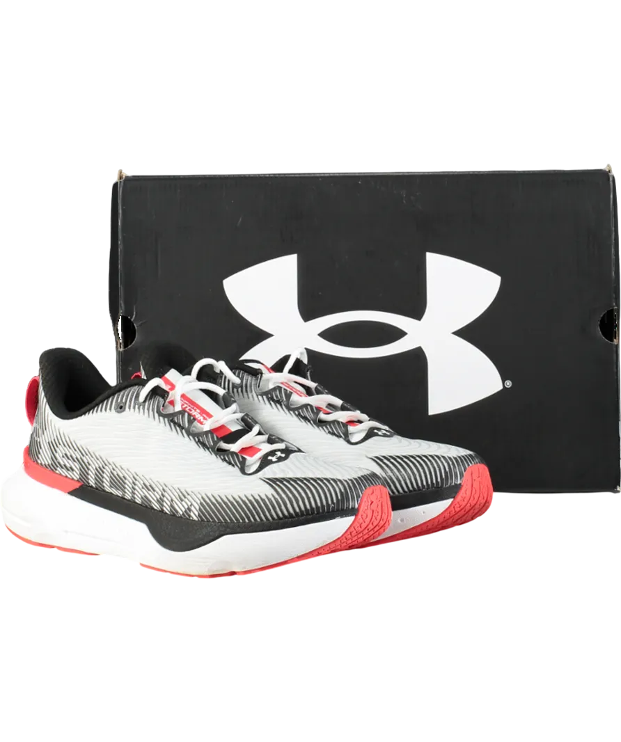 Under Armour Grey Infinite Pro Storm Road Running Shoes UK 8 EU 42 👞