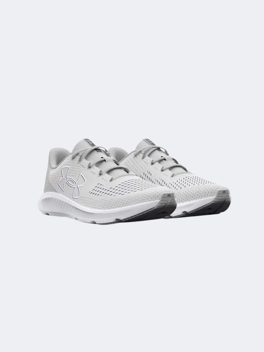 Under Armour Pursuit 3 Women Running Shoes Halo Grey/White