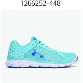 Under Armour Womens Micro G Assert 6 Running Shoes Venetian Blue/White/Mediterranean 1266252-448