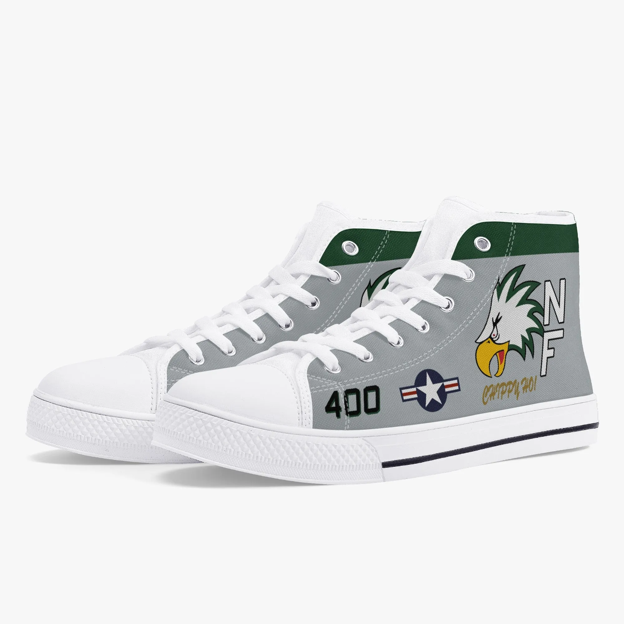 VFA-195 "Dambusters" High Top Canvas Shoes