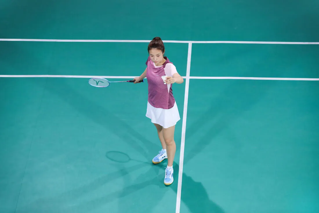 WOMEN BADMINTON SHOES  BS 560 LITE BLUE