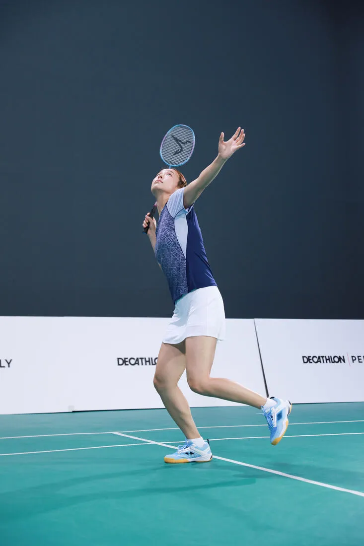 WOMEN BADMINTON SHOES  BS 560 LITE BLUE