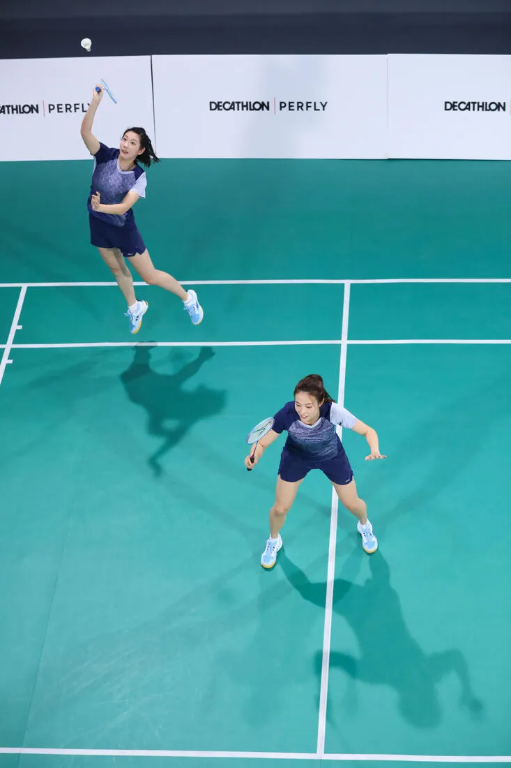 WOMEN BADMINTON SHOES  BS 560 LITE BLUE
