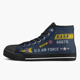 X-15 "56-6670" High Top Canvas Shoes